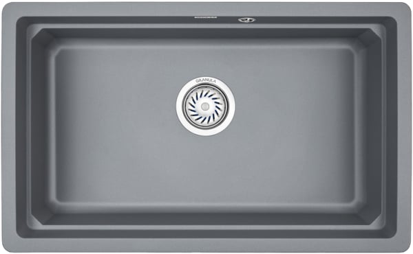 Мойка кухонная Granula Kitchen Space 7303U, алюминиум