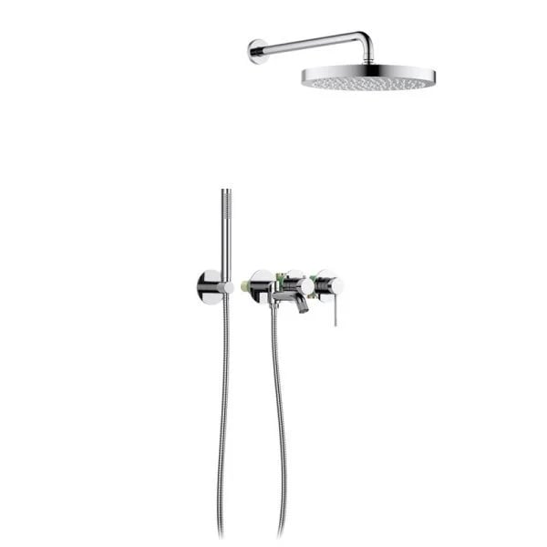 Душевой комплект Timo Saona SX-2348/00SM, С ВНУТРЕННЕЙ ЧАСТЬЮ, хром