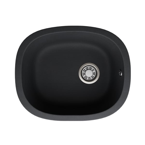 Мойка кухонная Emar Quartz EMQ-1560.P, оникс
