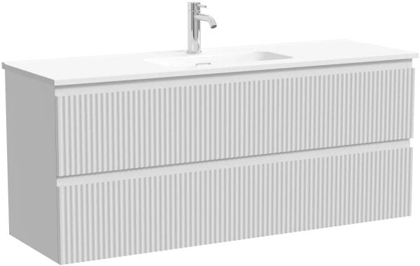 Тумба под раковину Sancos Snob R 120 подвесная Bianco (белый), SNR120/39W