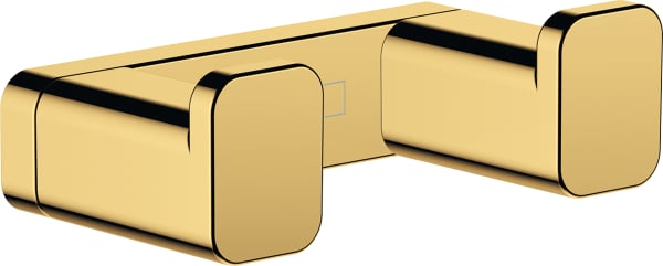 Крючок Hansgrohe AddStoris 41755990 двойной, полированное золото