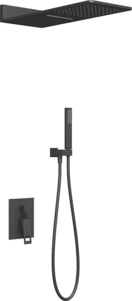 Душевой комплект Timo Briana SX-7139/03SM, С ВНУТРЕННЕЙ ЧАСТЬЮ, черный