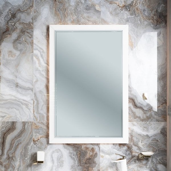 Зеркало Armadi Art NeoArt Dolce 70x105 жемчужное белое, с подсветкой