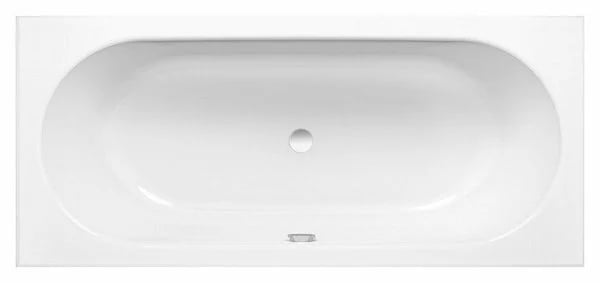 Стальная ванна Bette BetteStarlet Spirit 1634-000 180x80 см, встраиваемая, белая, с шумоизоляцией