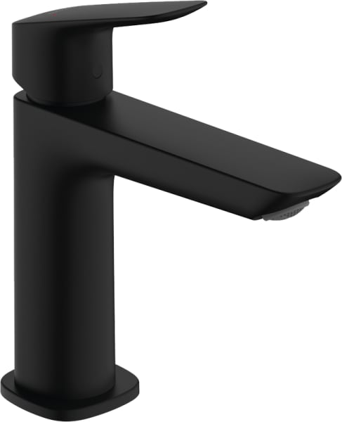 Смеситель для раковины Hansgrohe Logis 110 Fine 71251670 матовый черный