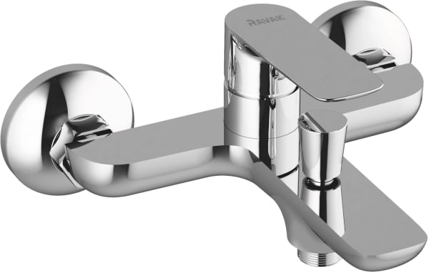 Смеситель для ванны с душем Ravak Classic X070083, нержавеющая сталь