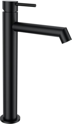 Смеситель для раковины Wonzon & Woghand WW-H1064-MB черный матовый