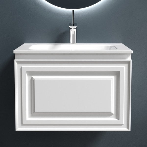 Тумба с раковиной Sancos Very 60 bianco