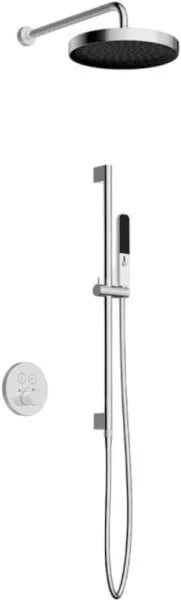 Душевой комплект AQUAme AQM8401CR, С ВНУТРЕННЕЙ ЧАСТЬЮ, хром