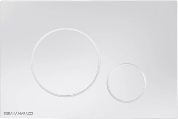 Кнопка смыва KERAMA MARAZZI FPR.A.WHT белый глянец
