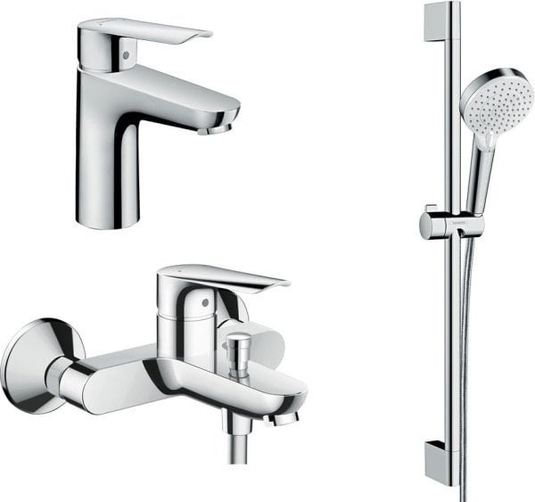 Комплект для ванной Hansgrohe Logis SET Logis E 100 (c)