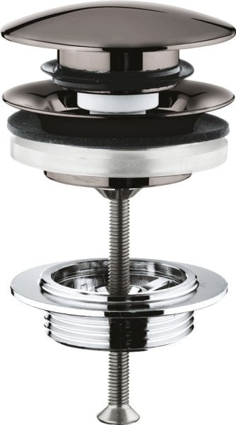 Донный клапан для раковины Grohe 65807A00 темный графит