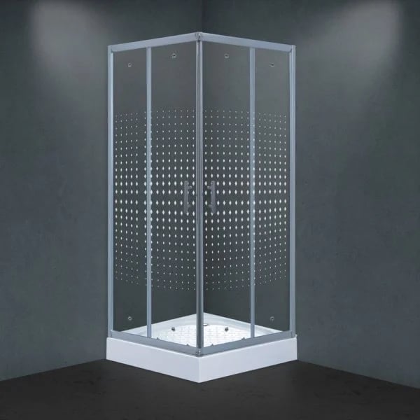 Душевой уголок Timo Viva Lux TL-1102 Romb Glass с поддоном