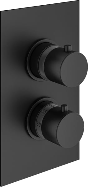 Термостатический смеситель встраиваемый Plumberia Selection Ixo XOT5020NO С ВНУТРЕННЕЙ ЧАСТЬЮ, для в