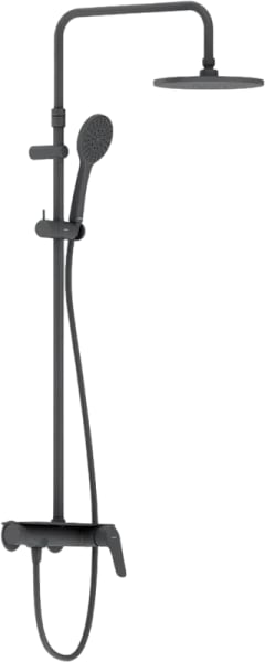 Душевая стойка Damixa Jupiter 977780300, черная матовая