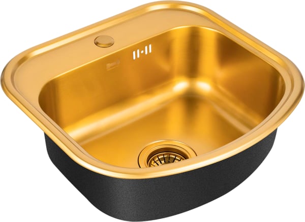 Мойка кухонная Zorg Inox PVD SZR 4749 BRONZE бронза