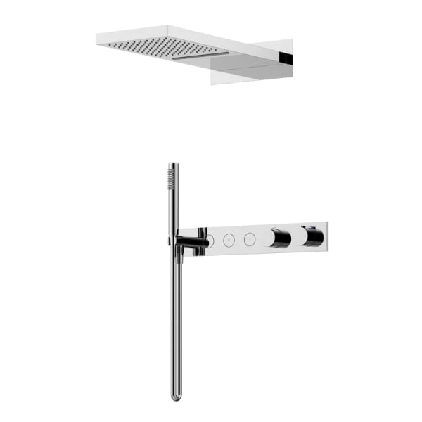 Душевой комплект Sancos Linn SC9023CH С ВНУТРЕННЕЙ ЧАСТЬЮ, хром