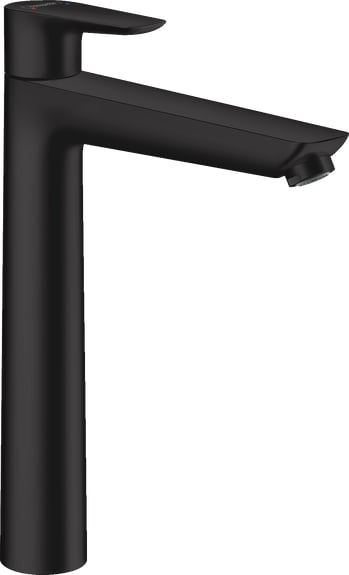 Смеситель для раковины Hansgrohe Talis E 240 71716670 с донным клапаном, матовый черный