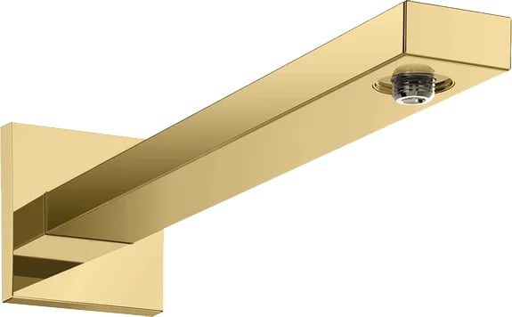 Кронштейн для верхнего душа Hansgrohe Square 27694990 38,9 см, полированное золото