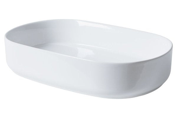 Накладная раковина Allen Brau Fantasy Oval 55x36, белая