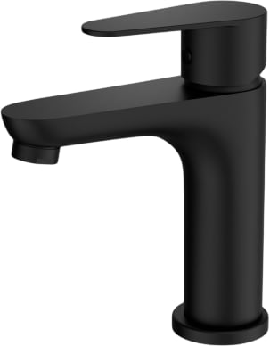 Смеситель для раковины Wonzon & Woghand WW-A40202-MB черный матовый