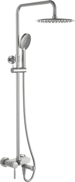 Душевая стойка Wasserkraft A14201, никель