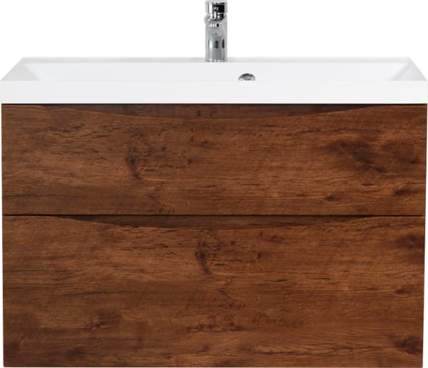 Тумба под раковину без столешницы BelBagno Marino H60 rovere moro, 90 см