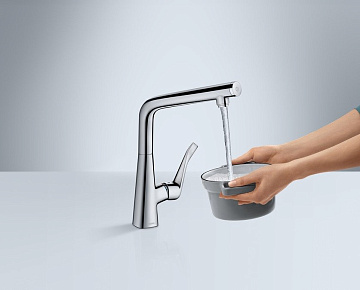 Смеситель для кухни Hansgrohe Metris Select 14883000