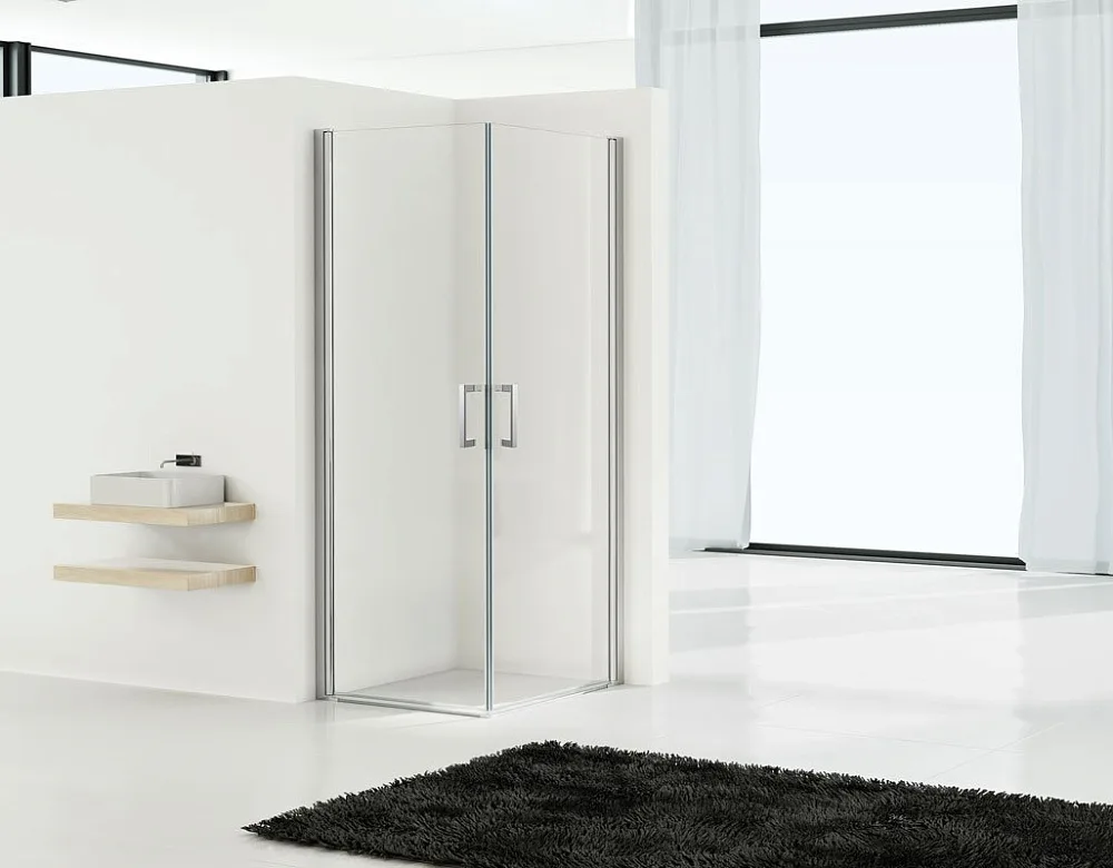 Душевой уголок Vincea Orta VSS-1O9090CL 90х90 см, профиль хром Sancos — официальный сайт