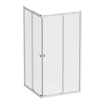 Душевой уголок AM.PM Sunny W87G-403-100100-MT 100x100 см, серебро