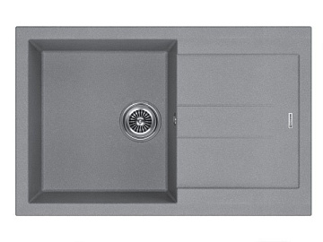 Кухонная мойка KUCHENSTERN PLAT 50 титан 206TN20