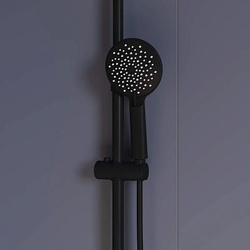 Душевая стойка RGW Shower Panels SP-25B, матовый черный