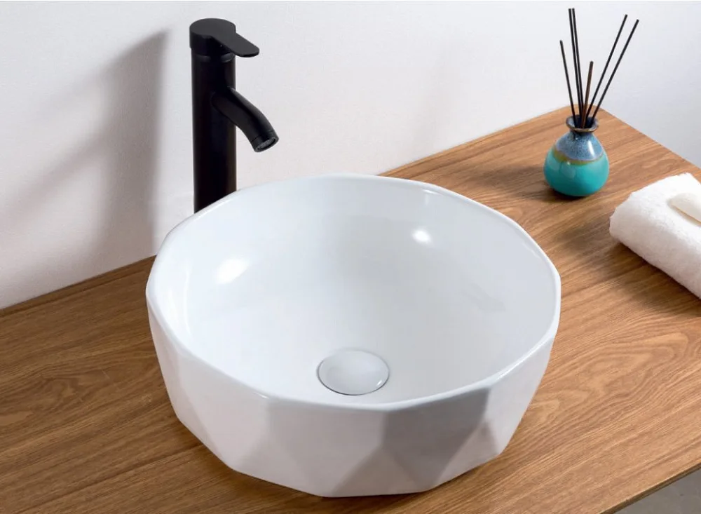 Накладная раковина BelBagno BB1409 41 белая Sancos — официальный сайт