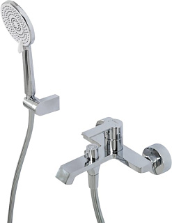 Смеситель для ванны с душем BelBagno Aurora VASM-CRM