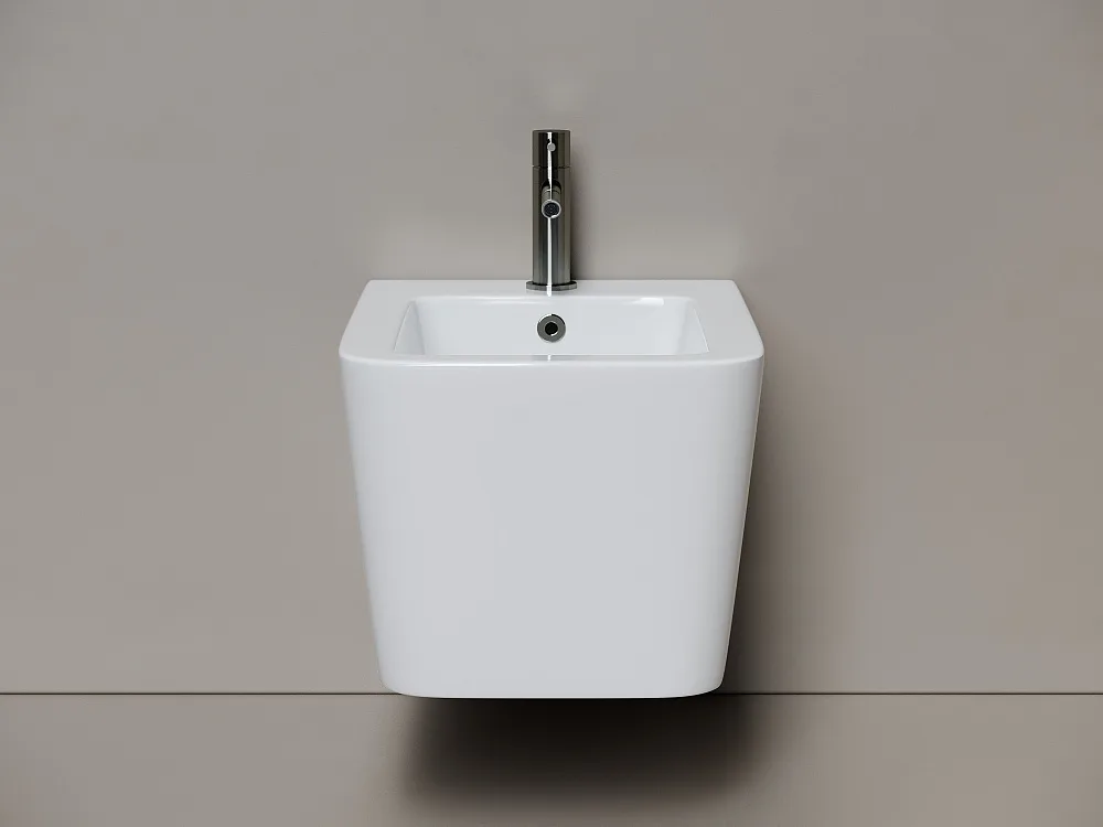 Биде подвесное Ceramicanova Miro CN11004 белый Sancos — официальный сайт