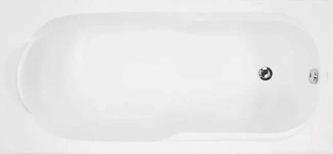 Акриловая ванна Vagnerplast Nymfa VPBA167NYM2E-04 без опоры 160x70 см, пристенная, ультрабелая Sancos — Оригинал