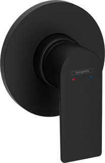Встраиваемый смеситель Hansgrohe Rebris E 72658670 С ВНУТРЕННЕЙ ЧАСТЬЮ, черный мато