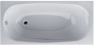 Акриловая ванна Damixa Willow WILL-150-070W-A 150x70 см, встраиваемая, белая