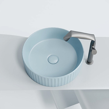 Накладная раковина Ceramicanova Element CN6057ML голубой матовый