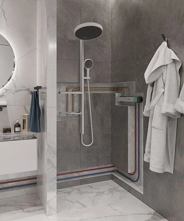 Душевая стойка Hansgrohe Rainfinity 26842700