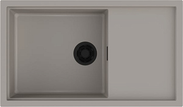 Мойка кухонная Omoikiri Sintesi 86-GR leningrad grey