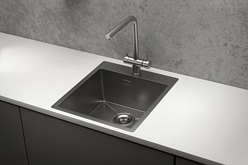 Мойка кухонная Granula 4600, сталь сатин