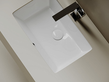 Встраиваемая раковина Ceramicanova Era CN15004 белый