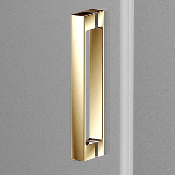 Душевой уголок Vincea Alpha VSR-3AL8015CLG 150х80, профиль брашированное золото, стекло прозрачное