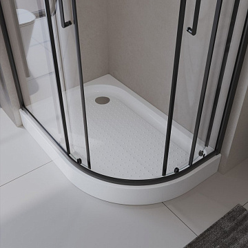 Поддон для душа BelBagno Tray L 100х80 R550 с сифоном