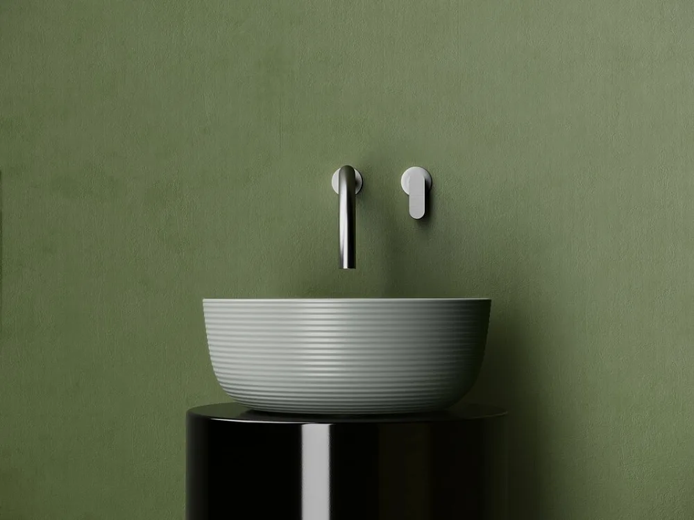 Накладная раковина Ceramicanova Element CN6073MH матовый антрацит Sancos — официальный сайт