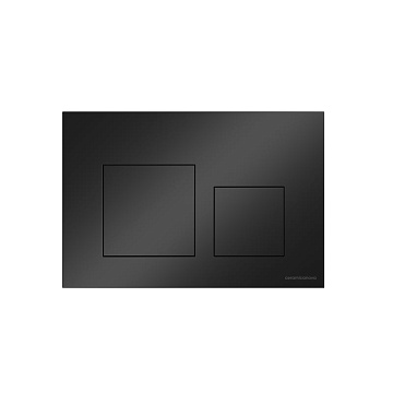 Система инсталляции для унитазов Ceramicanova Balance CN121002MB, кнопка Square матовый черный