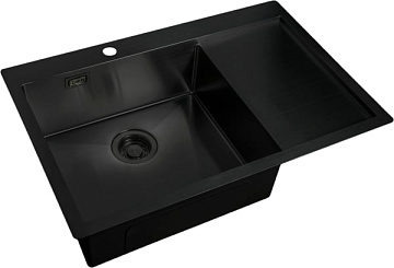 Мойка кухонная Zorg Light R 780510-L Grafit