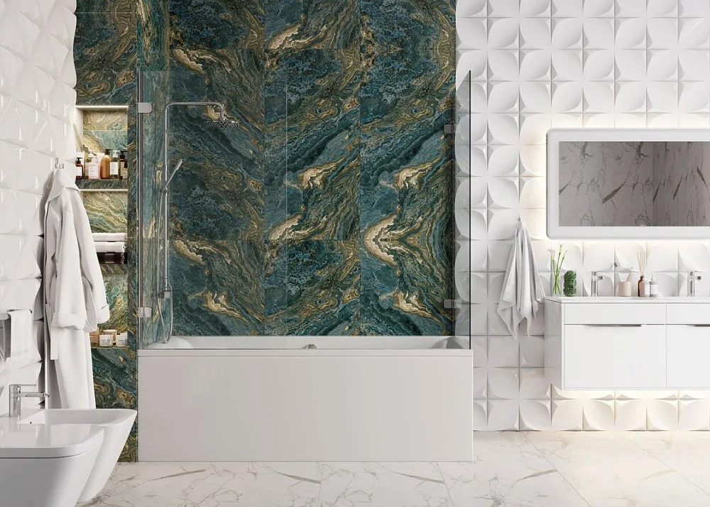 Акриловая ванна Vagnerplast Veronela 180x80 см, пристенная, ультрабелая Sancos — официальный сайт