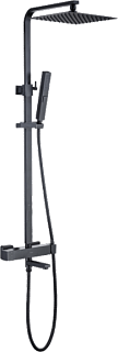 Душевая стойка Allen Brau Infinity 5.21029-31, черный матовый